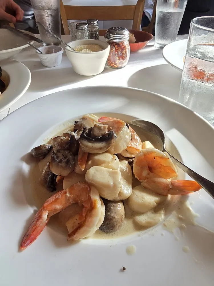 Shrimp and Mushroom Pappardelle